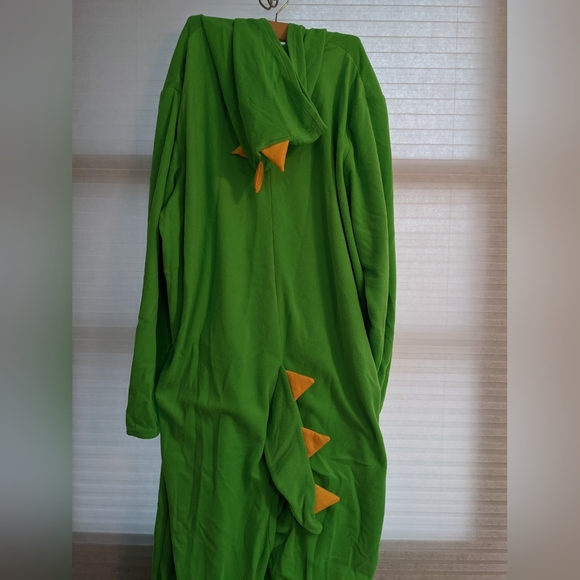 Men's Jammies For Your Families Dino "Rawr to the World" One Piece Union Suit XL - Picture 3 of 3